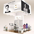 Wholesale factory makeup kiosk/cosmetic kiosk design