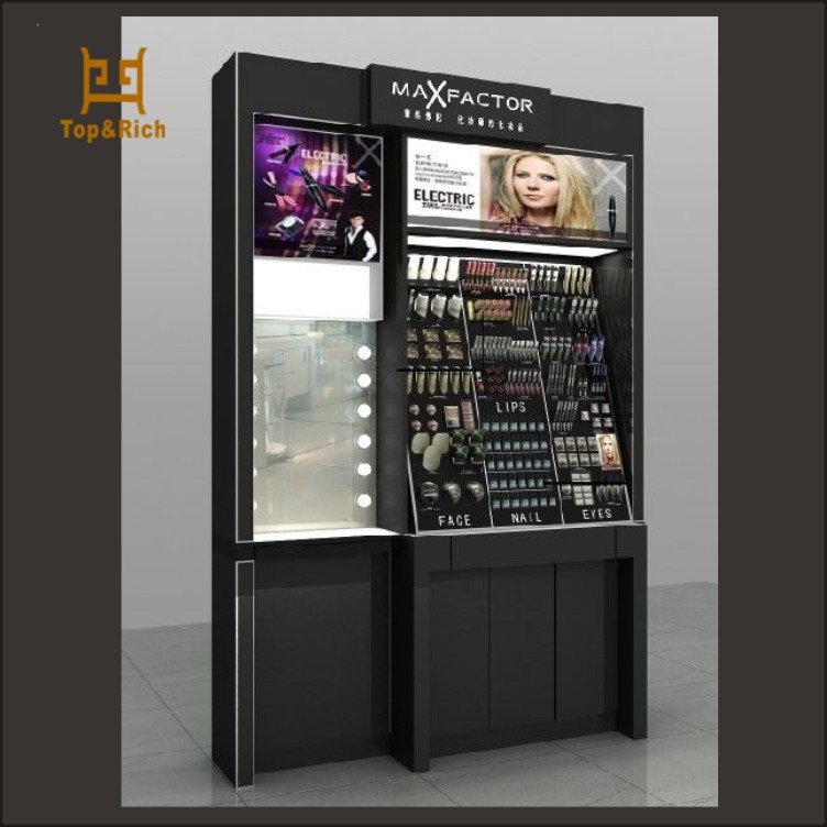 cosmetic display showcase