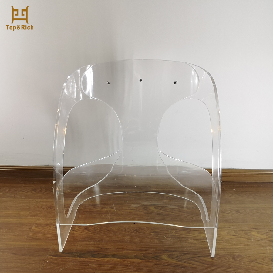 Leisure Modern Office Bulk Chairs Transparent Acrylic Chair