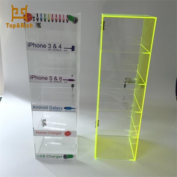 Custom Floor Standing Mobile Accessories Display Mobile Phone Accessories Display